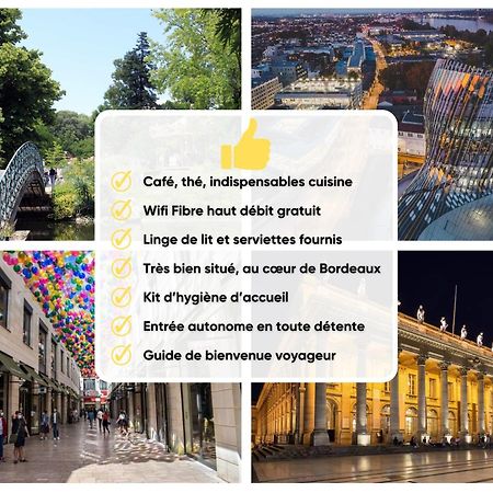 Charmant Studio Loft Au Coeur De Bordeaux Ngoại thất bức ảnh